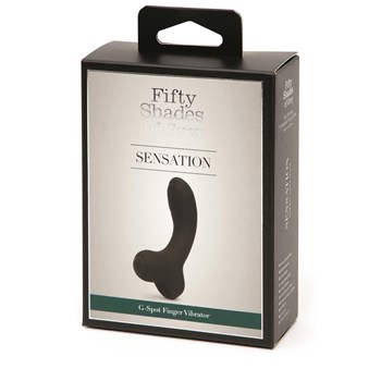 Fifty Shades of Grey Sensation G-Spot Finger Vibrator Packaging Shot