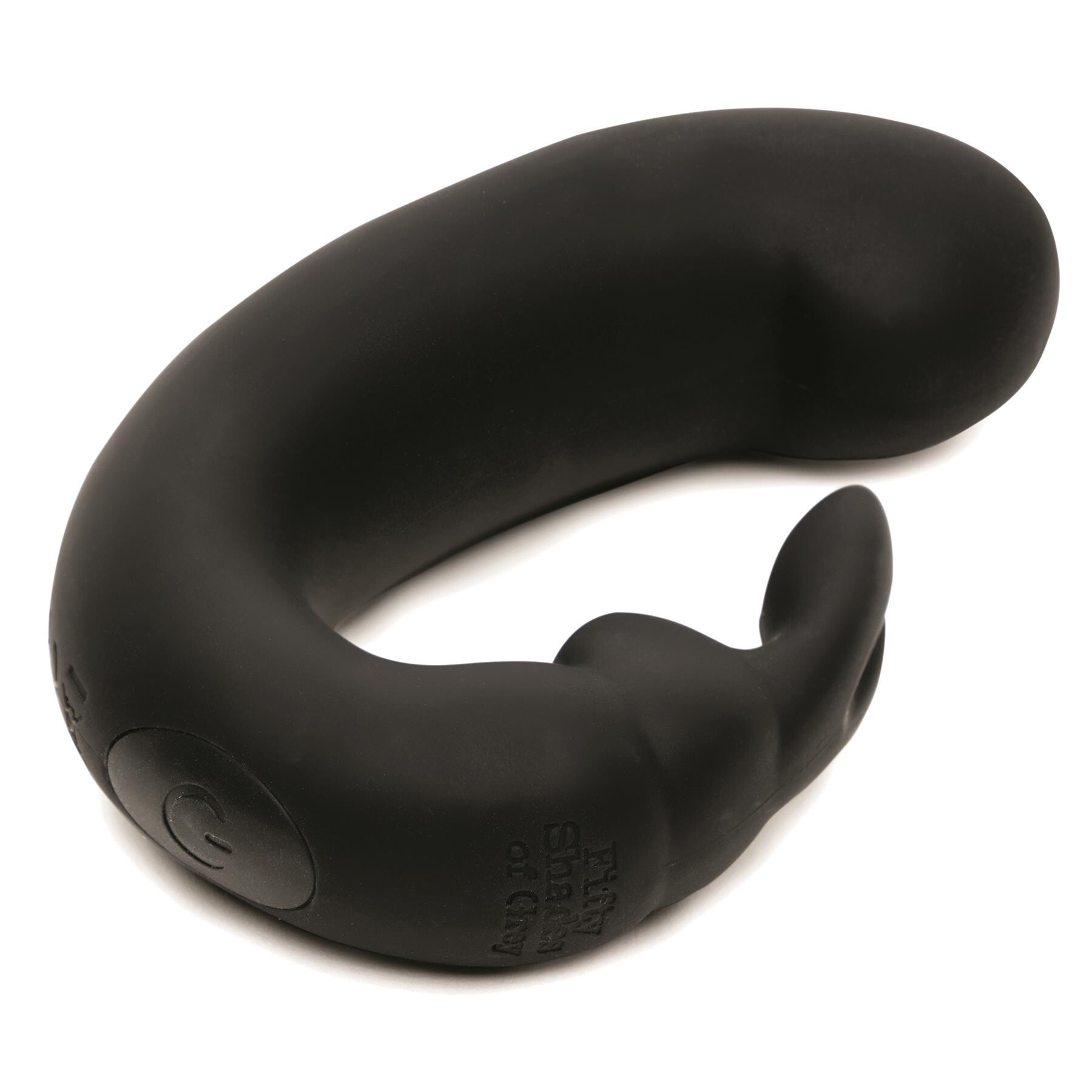 Fifty Shades of Grey Sensation G-Spot Mini Rabbit Vibrator Laying Down
