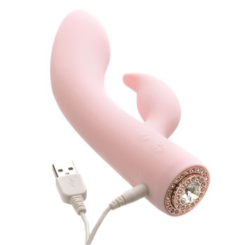 High On Love Objects of Pleasure Gift Set - Rabbit Showing Where Charger is Placed