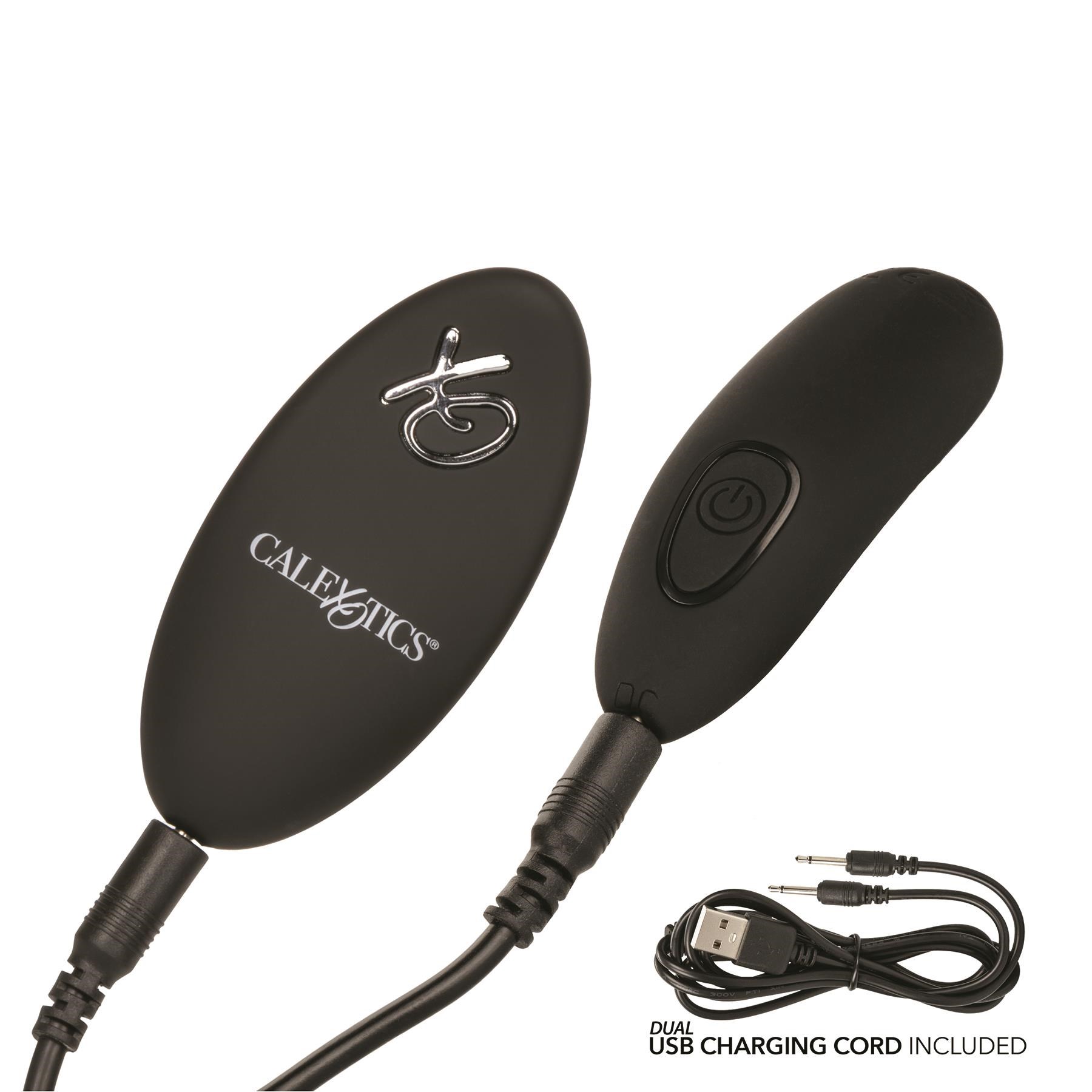 Remote Control Lace Thong Set - Bullet and Remote Control Showing When Chargers are Placed