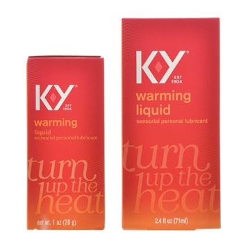 K-Y Warming Liquid front of package