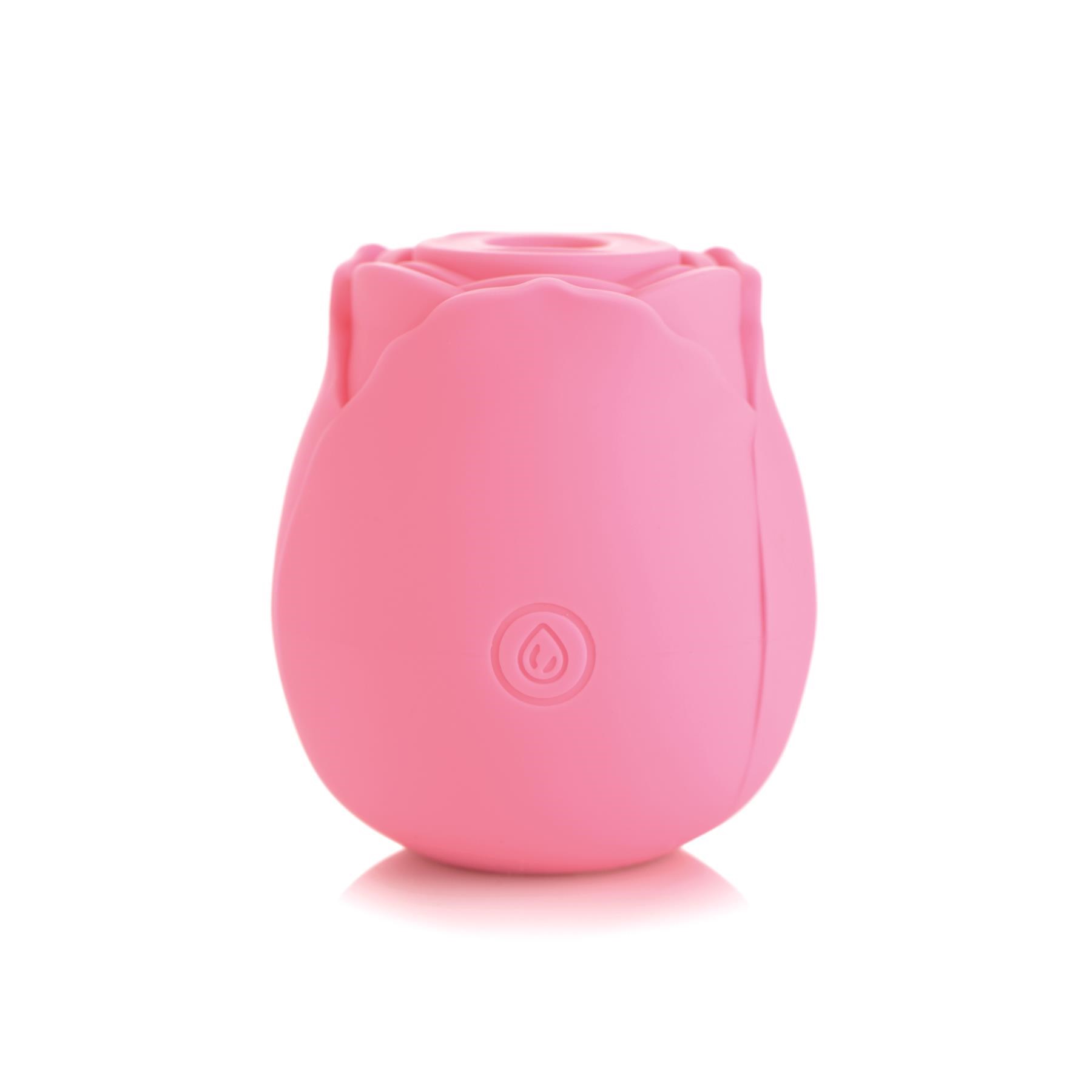 Bloomgasm Suction Rose Clitoral Stimulator - Back - Pink