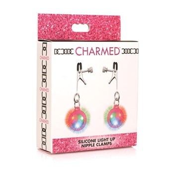 Charmed Light Up Nipple Clamps Packaging Shot