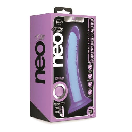 Neo Elite Light Glow-In-The-Dark Dildo Packaging