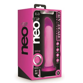 Neo Elite Marquee Glow-In-The-Dark Dildo Packaging