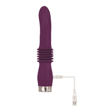 Adam & Eve Deep Love Thrusting Wand Showing Where Charger is Placed