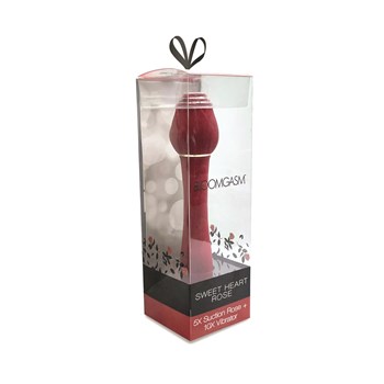 Bloomgasm Sweet Heart Rose Clitoral Stimulator Packaging Shot