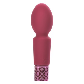 Royal Gems Brilliant Rechargeable Mini Wand Massager Product Shot #1
