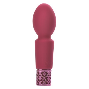 Royal Gems Brilliant Rechargeable Mini Wand Massager Product Shot #1