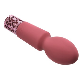 Royal Gems Brilliant Rechargeable Mini Wand Massager Product Shot #2