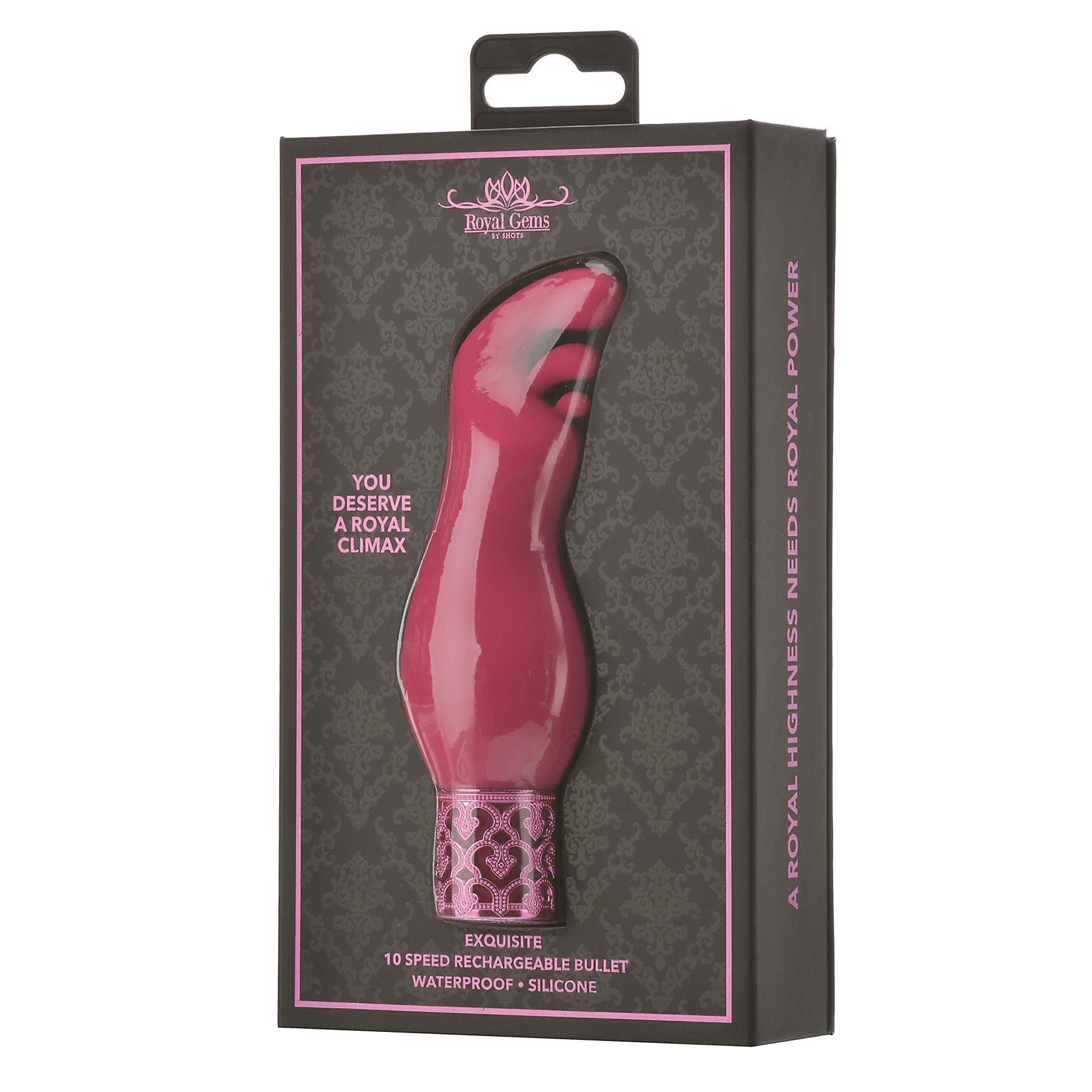 Royal Gems Exquisite Rechargeable Triple Tongue Teaser - Packaging Shot