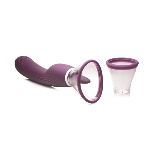 Shegasm Lickgasm Vibrating Pussy Pump with Product and Cups #2