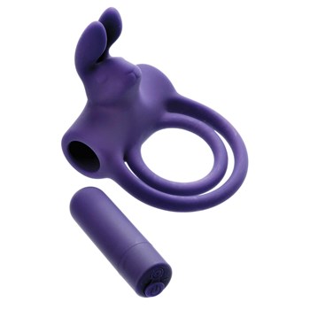 A&E Silicone Remote Control Rabbit Ring with vibrating bullet removed