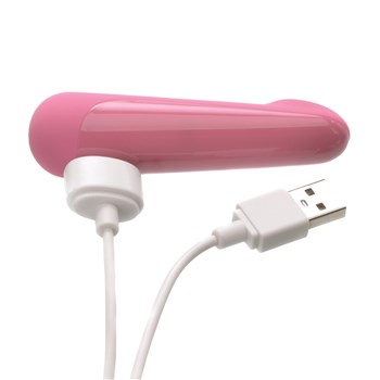 Satisfyer Ultra Power Bullet 3 Product Shot - Showing Where Charger is Placed