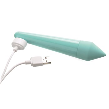 Satisfyer Ultra Power Bullet 8 Product Shot - Showing Where Charger is Placed