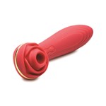 Bloomgasm Passion Petals Suction Rose Vibrator Product Shot #1 - Red