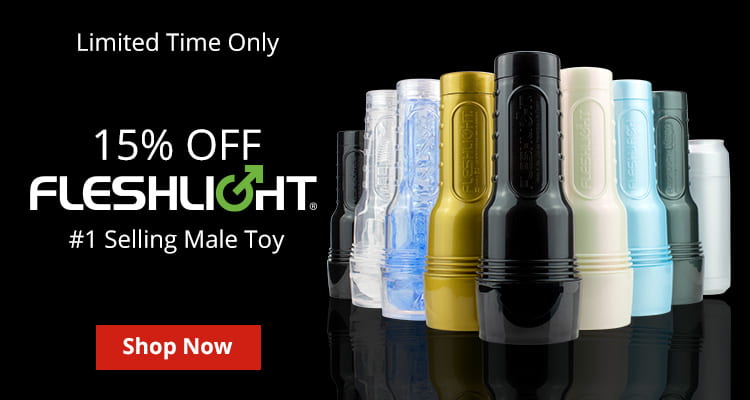 Take 15% Off Fleshlight Strokers - The #1 Selling Male Toy! 