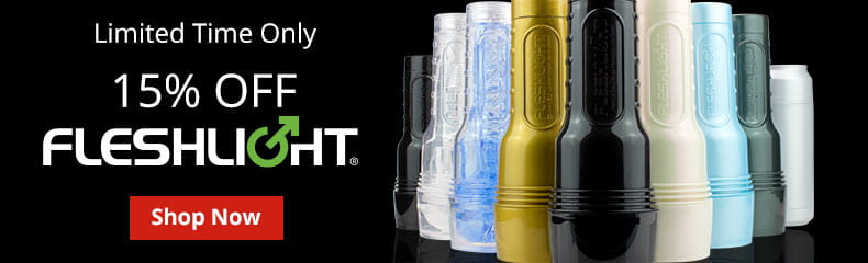 Save 15% Off Fleshlight Strokers #1 Selling Male Toy! 