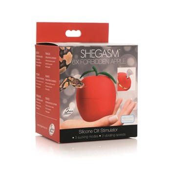 Shegasm Forbidden Apple Clitoral Stimulator - Packaging Shot