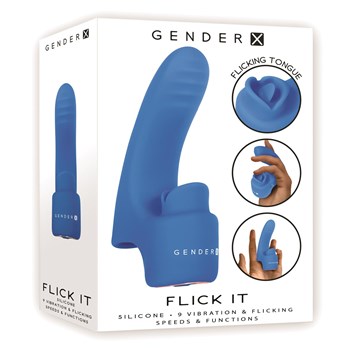 Flick It Rechargeable Finger Vibrator - Packaging Shot