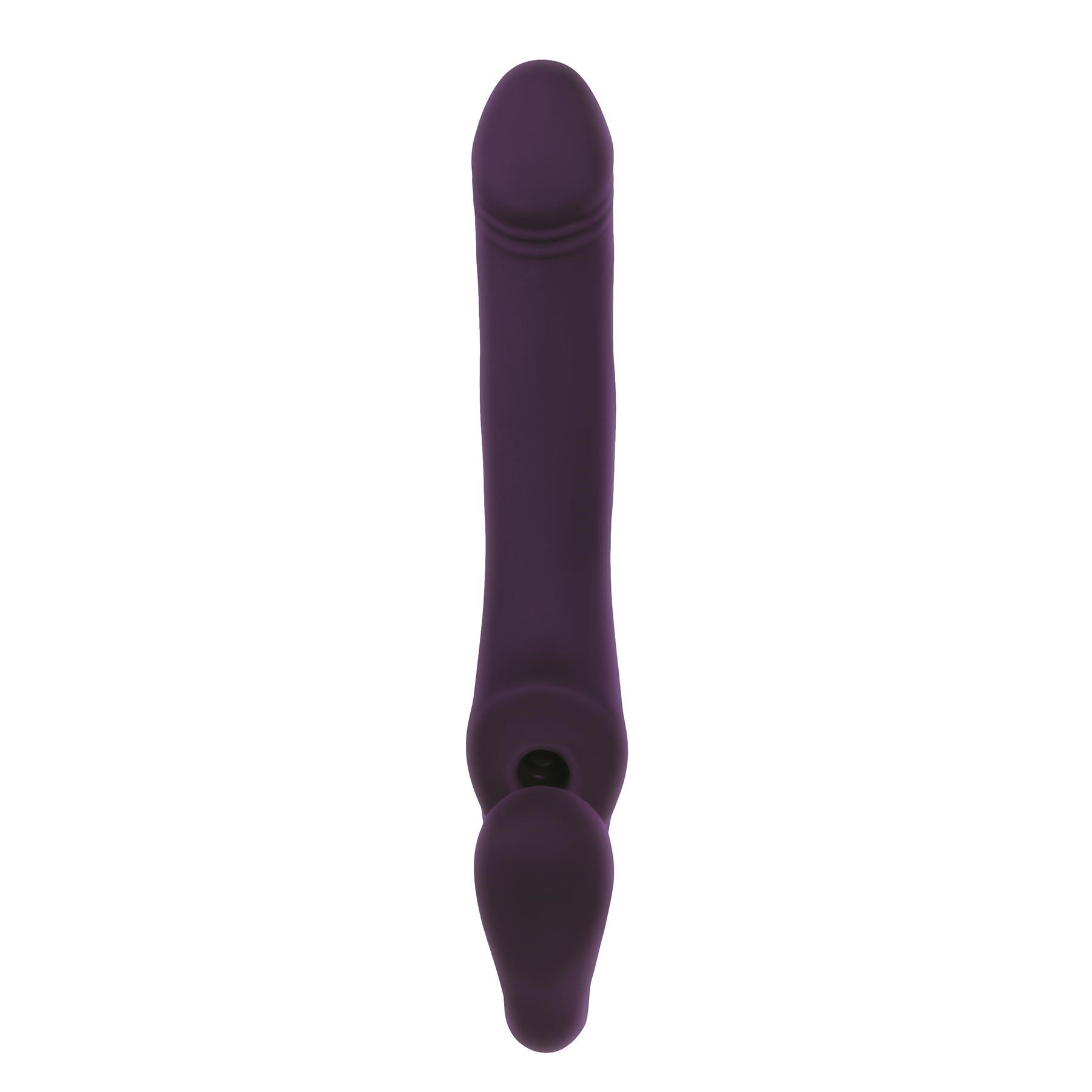 2 Become 1 Strapless Strap-On With Air Pulse Clit Stimulator - Product Shot #5