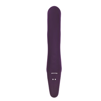 2 Become 1 Strapless Strap-On With Air Pulse Clit Stimulator - Back