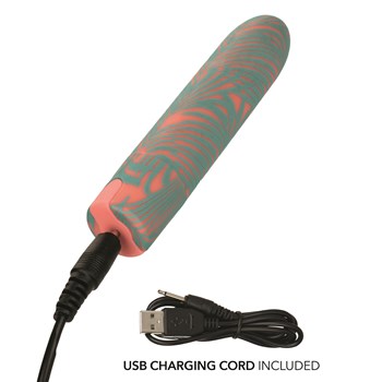 Naughty Bits You Do You Mini Massager - Showing Where Charger Cord is Placed