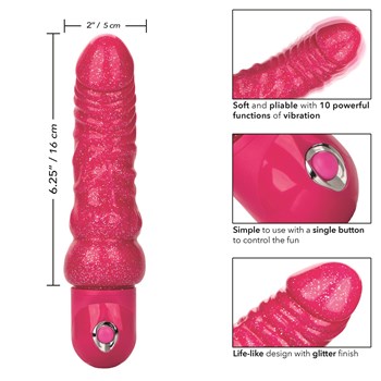 Naughty Bits Lady Boner Bendable Vibrator - Instructions
