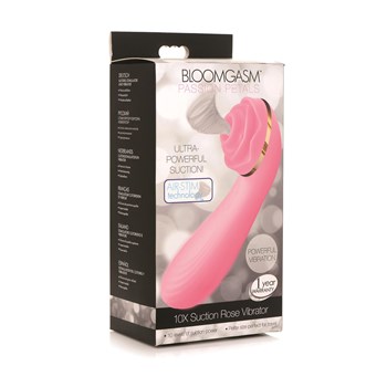 Bloomgasm Passion Petals Suction Rose Vibrator - Packaging - Pink