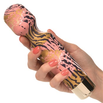 Naughty Bits WTF Wand Massager - Hand Shot