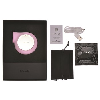 Lelo Sila Cruise Sonic Clitoral Massager - All Components and Packaging