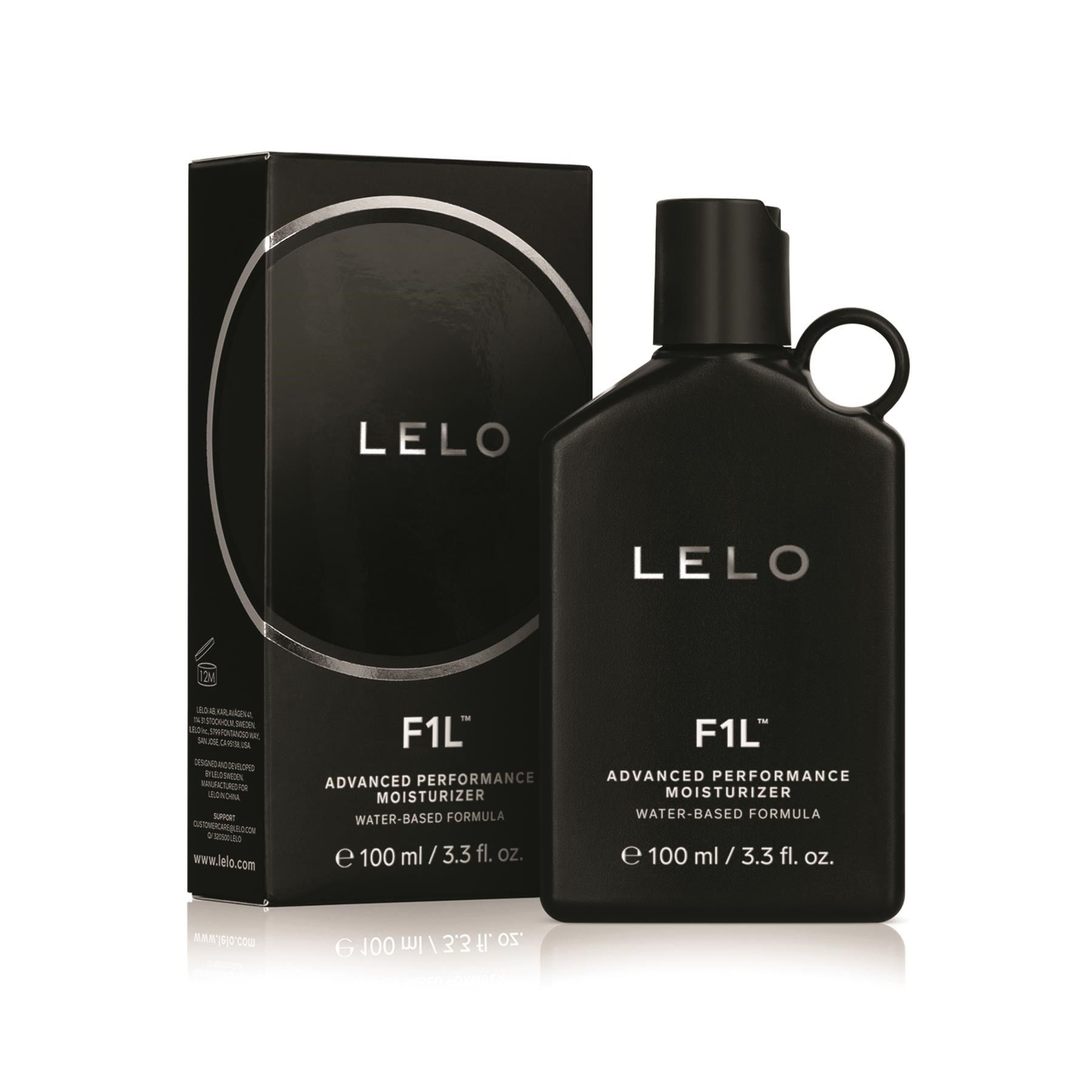 Lelo F1l Advanced Performance Moisturizer - Product and Packaging