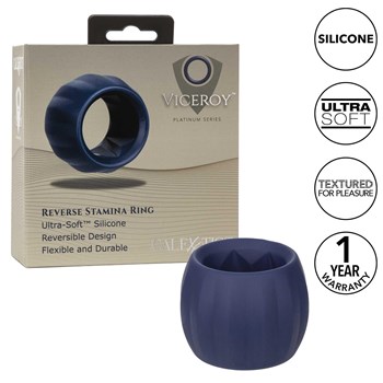 Viceroy Reverse Stamina Ring with product feature listing