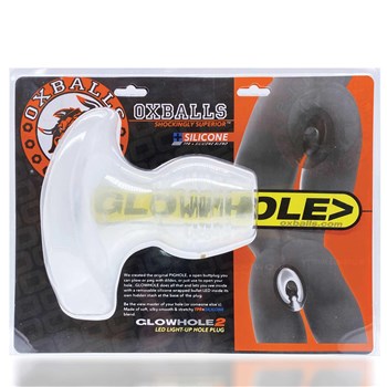 Glowhole Hollow Buttplug front packaging