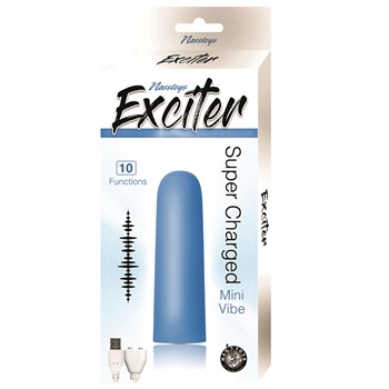 Exciter Super Charged Mini Vibrator - Packaging Shot