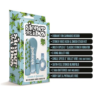 Kush And Smush Couples Stash Kit - Packaging and Features