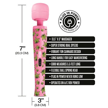 Wacky Weed Wand Massager - Product and Features