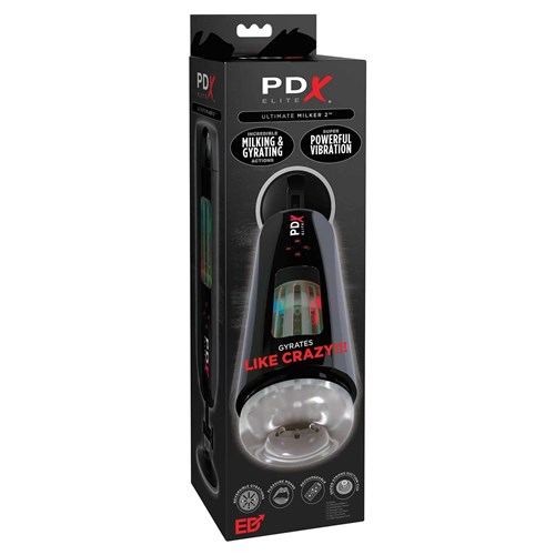 PDX Elite Ultimate Milker 2 box packaging