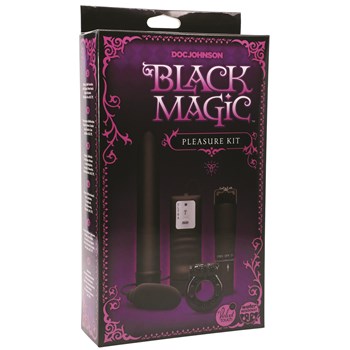 Black Magic Couples Pleasure Kit - Front of Packaging