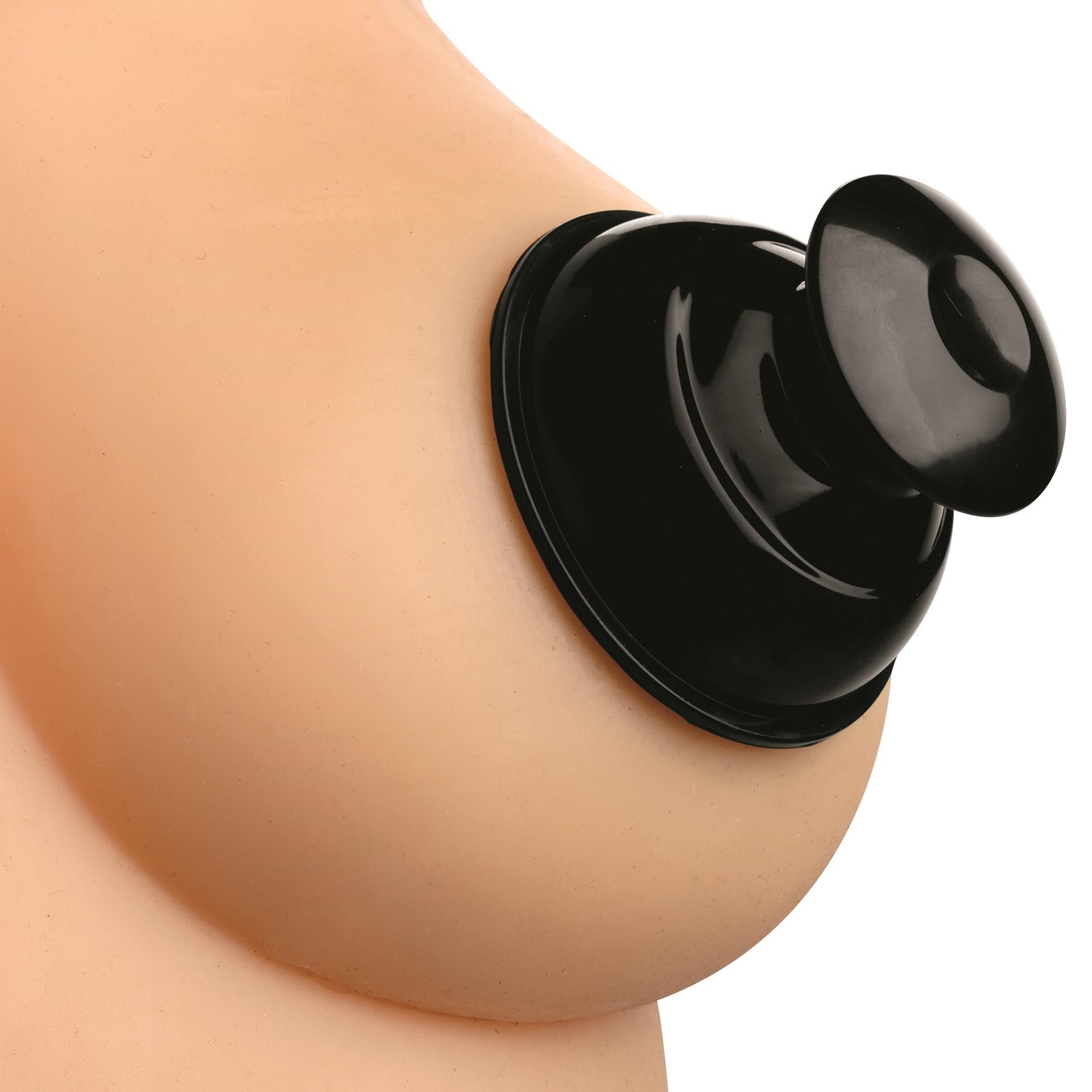 Master Series Extreme Suction Nipple Plungers Product on Nipple