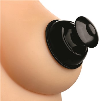 Master Series Extreme Suction Nipple Plungers Product on Nipple