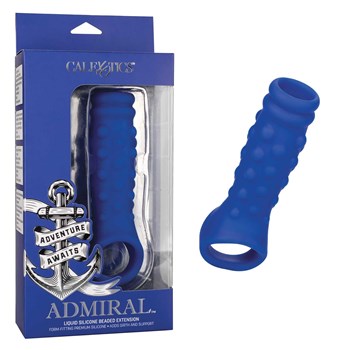 Admiral Silicone Beaded Extension with box packaging