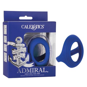 Admiral Cock & Ball Dual Ring with box packaging
