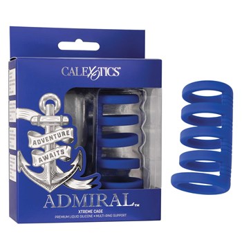 Admiral Xtreme Cock Cage with box packaging