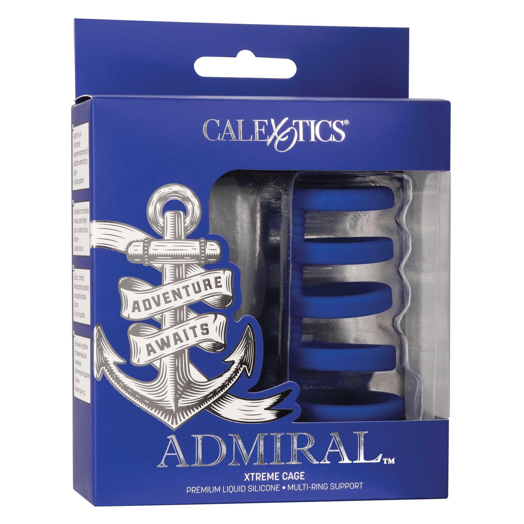 Admiral Xtreme Cock Cage front box packaging