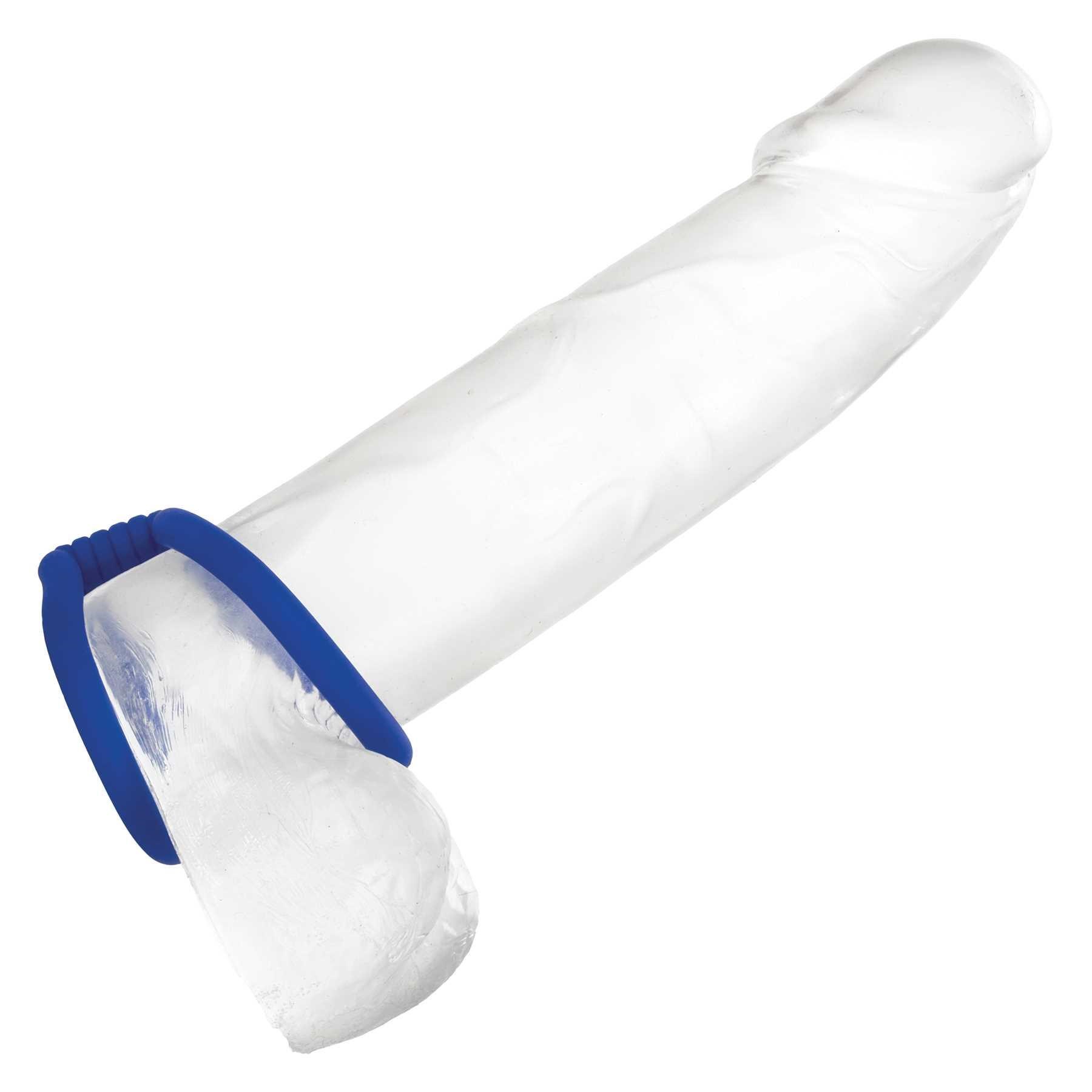 Admiral Dual Cock Cage product on penis model