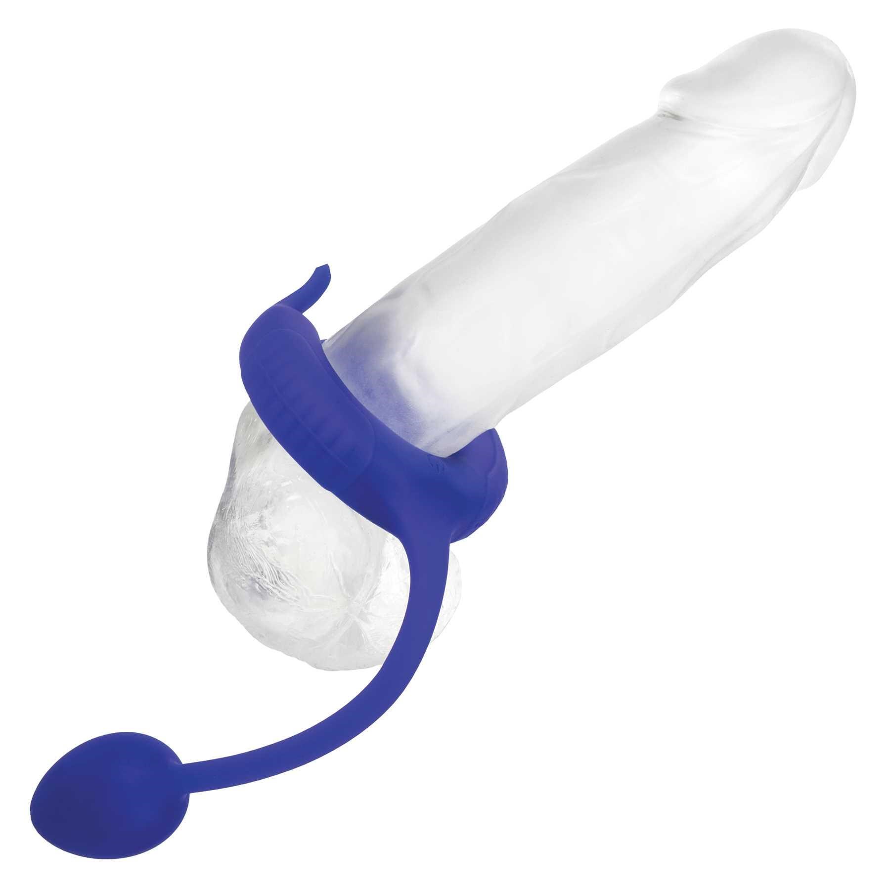 Admiral Plug & Play Weighted Cock Ring on penis model