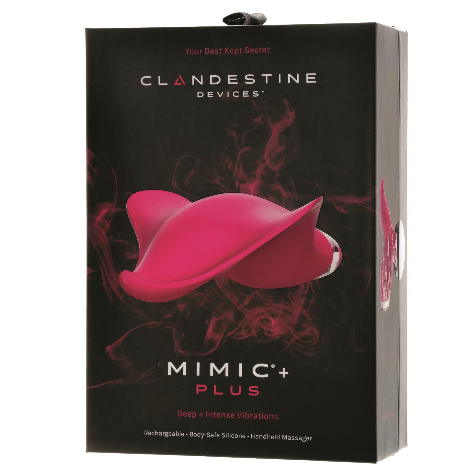 Clandestine Mimic Plus Rechargeable Massager - Packaging Shot