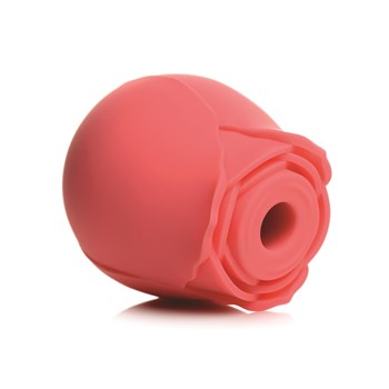 Gossip Come Into Bloom Rose Clitoral Stimulator - Product Shot - Side - Coral