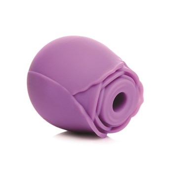 Gossip Come Into Bloom Rose Clitoral Stimulator - Product Shot - Side - Purple